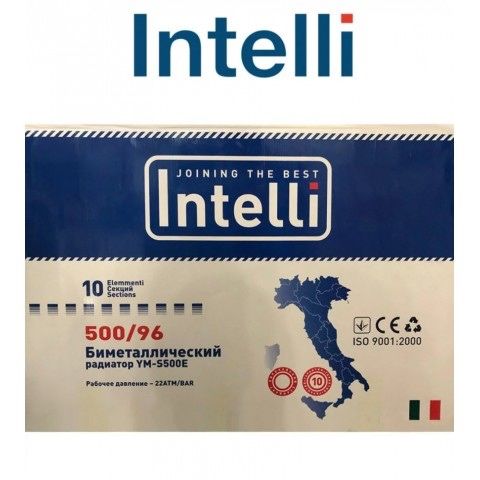 Радиатор бимиталлический Intelli 500/100 Италия