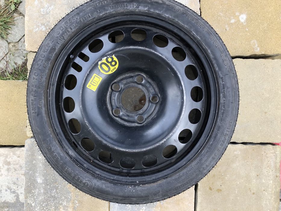 Koło zapasowe dojazdówka opel astra zafira 5x110 ET 41