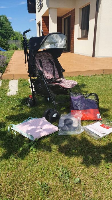 Wózek spacerowy Maclaren XT czarny zestaw