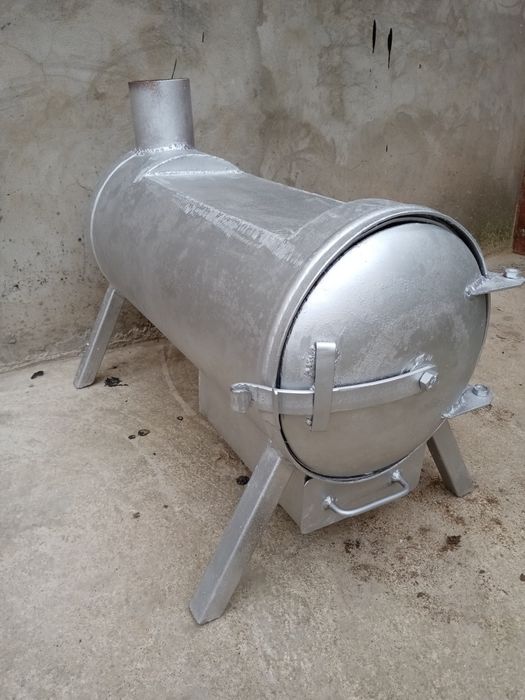 Буржуйка з газового балона
