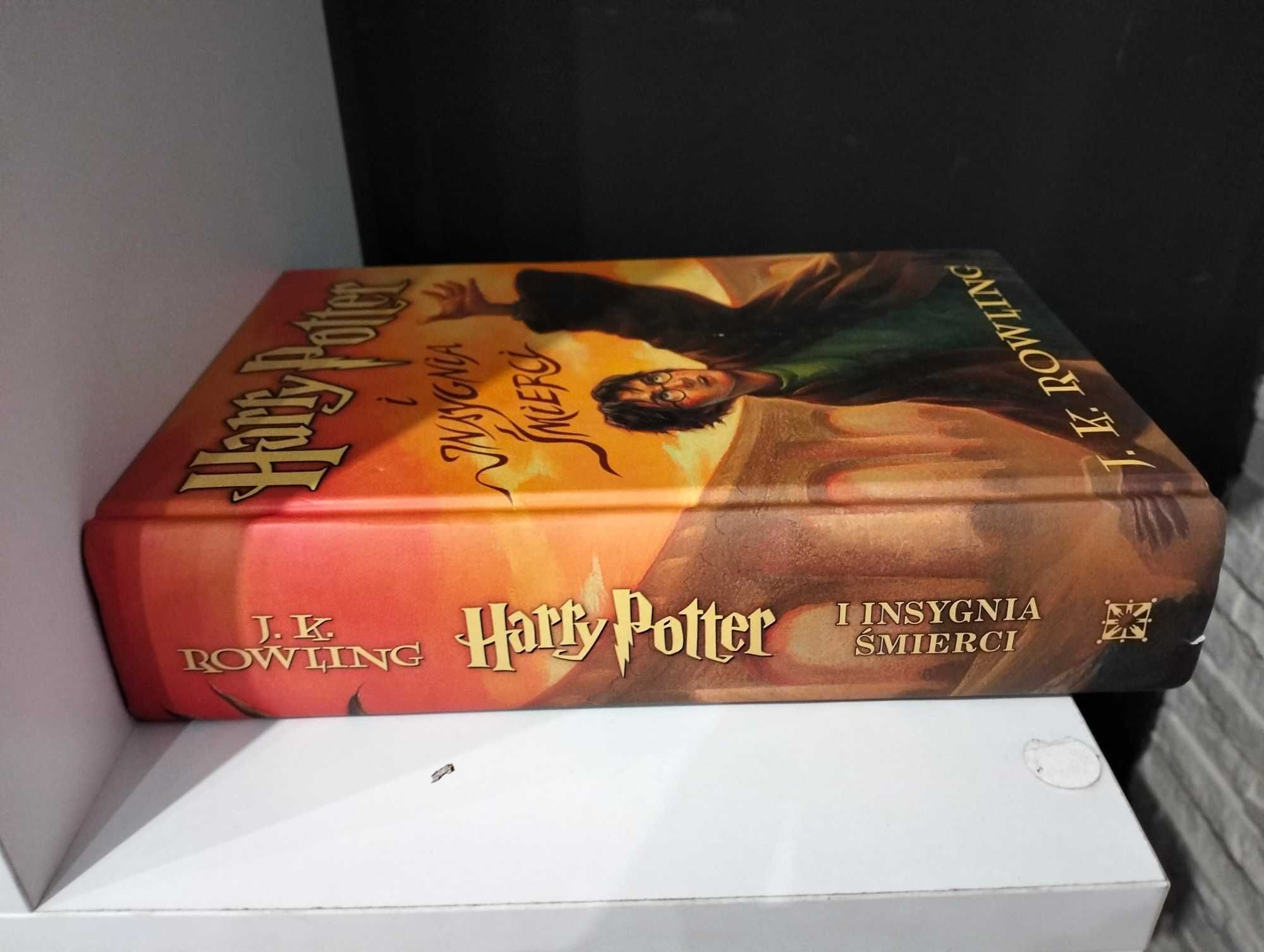 Książka fantastyka Harry Potter i insygnia śmierci