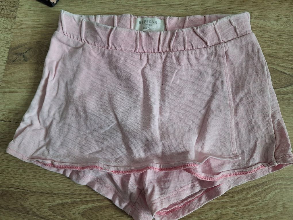 Zestaw 3 szt krótkie spodenki rozmiar 116 h&m reserved