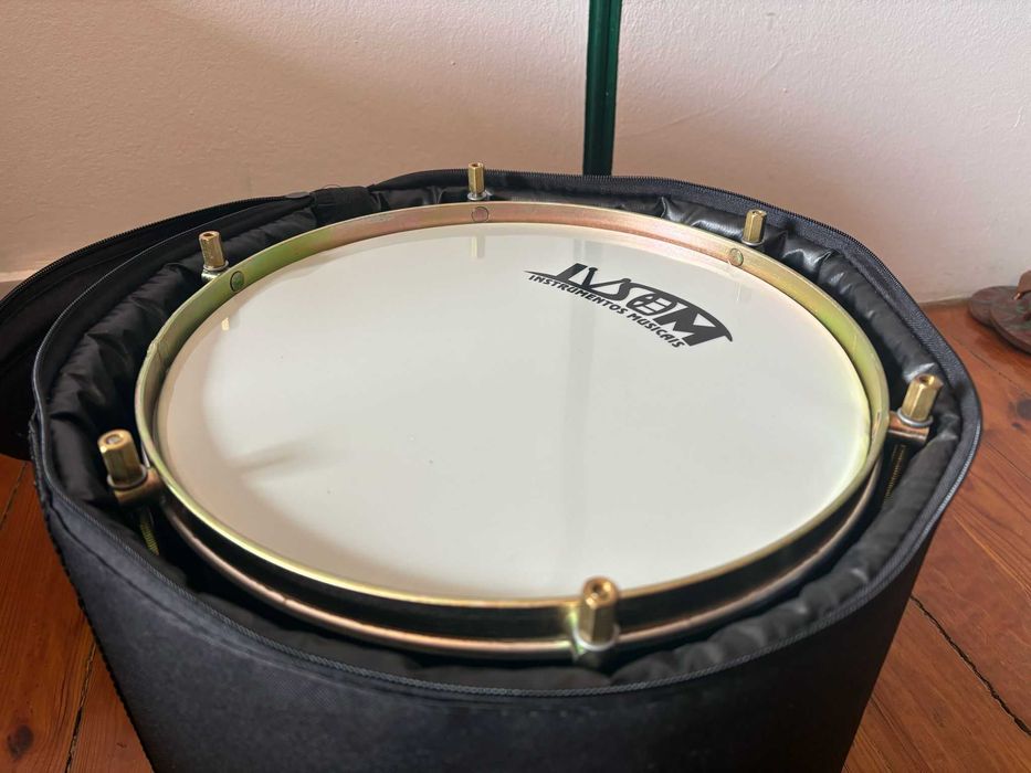 Repinique 12" com case, baquetas e talabarte