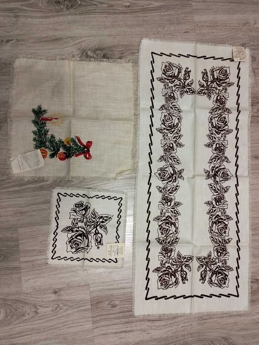 Serwetka Bieżnik Spółdzielnia Rzemieślnicza Ogniwo Zgoda PRL