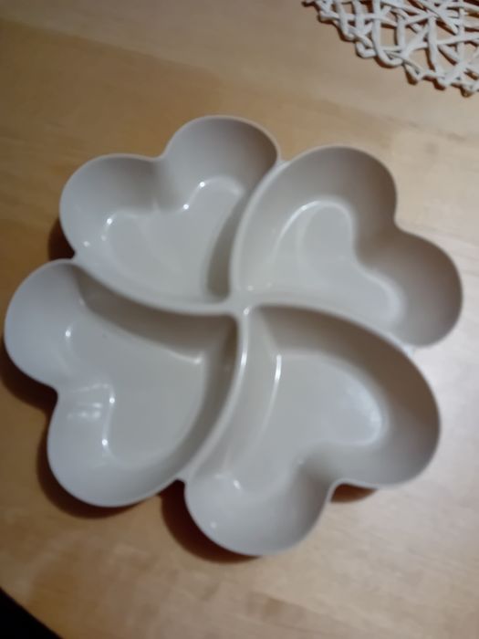 Podzielny talerz na przystawki przekąski cukierki