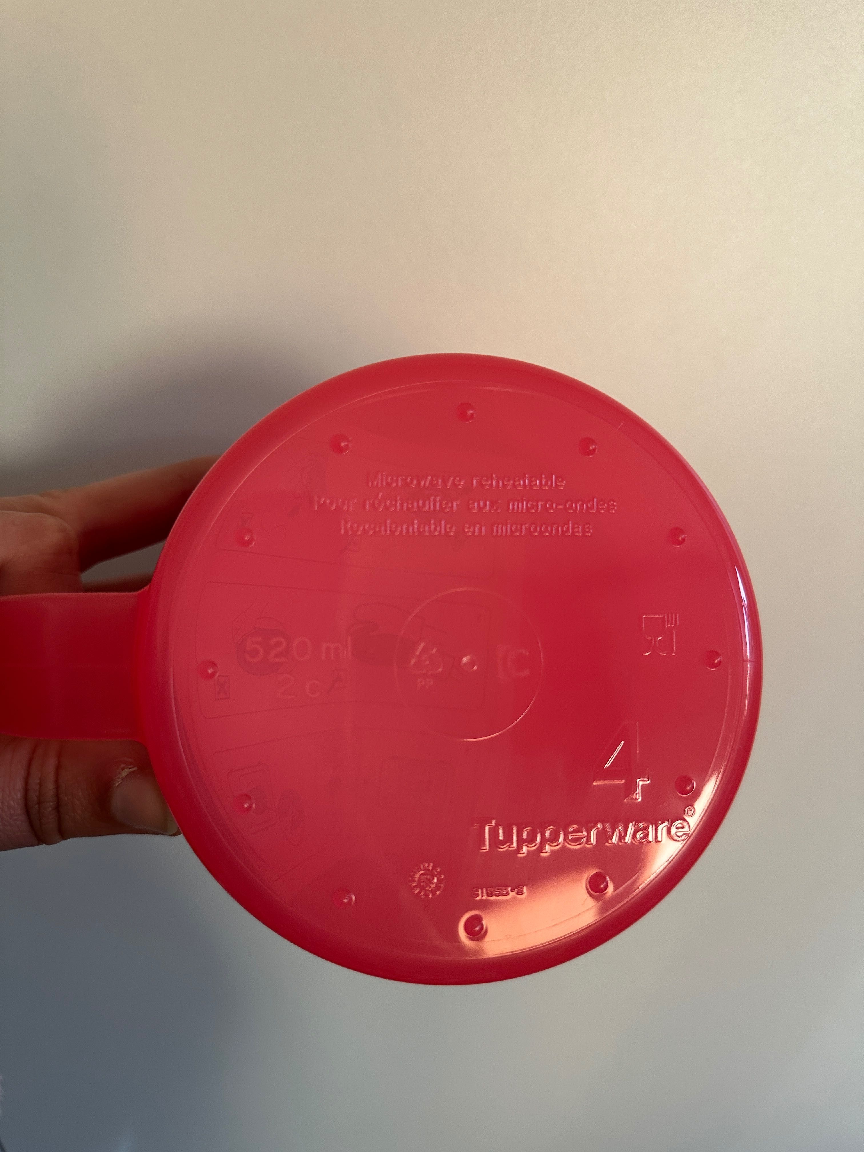 Caneca Crystalwave Rosa Tupperware
