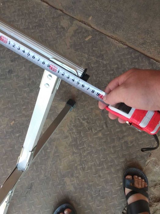 Каркас стола алюминиевый