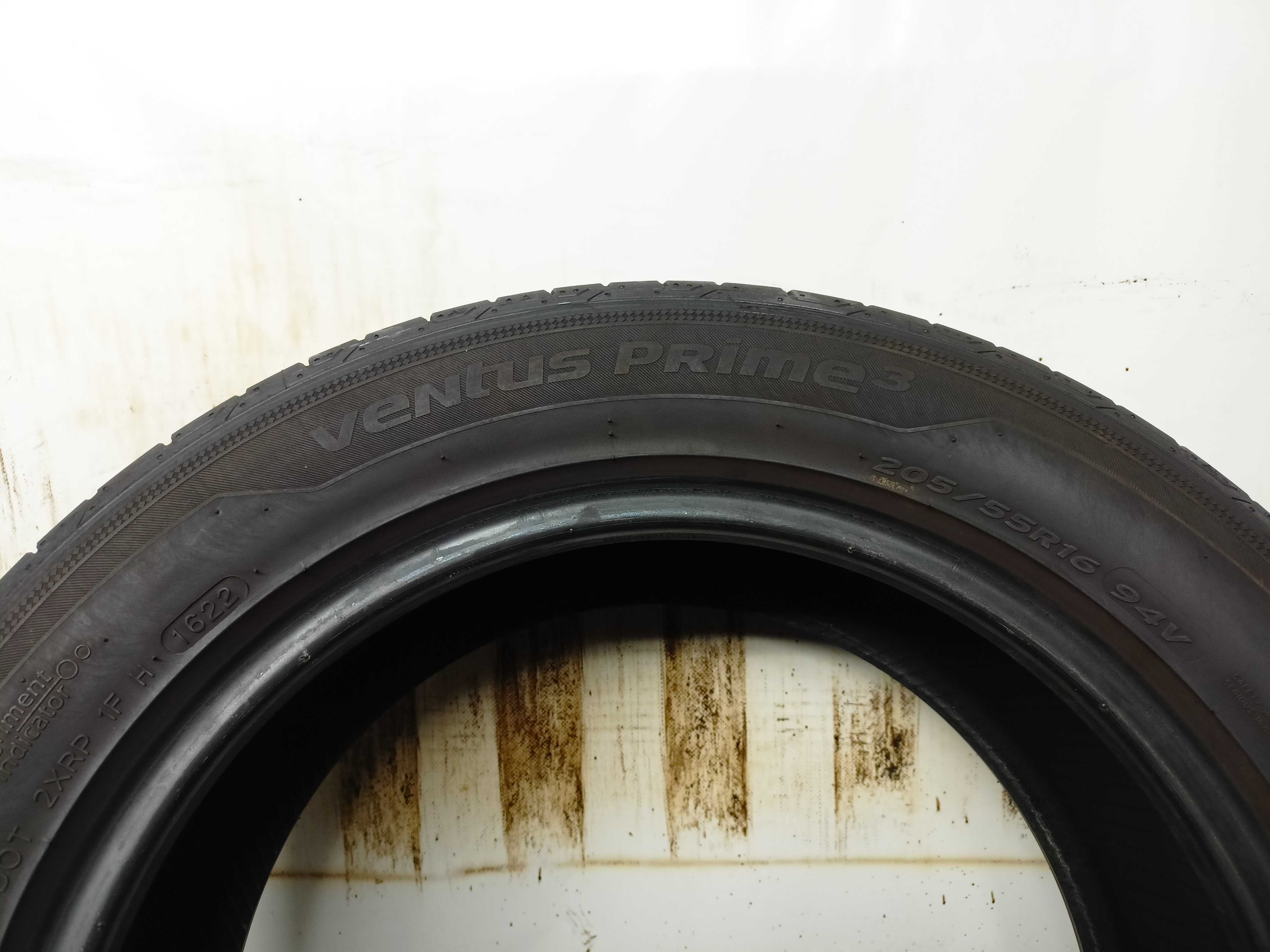 Hankook Ventus Prime 3 205/55/16 2022r. 94V 2x6,8mm (2208)