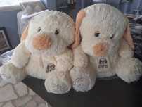 Peluche cor creme. Tenho 2 iguais