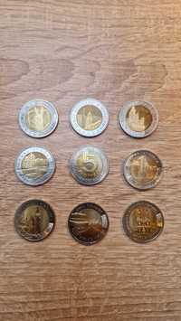5zł zestaw 9 monet Odkryj Polskę