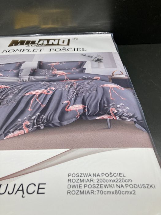 Komplet pościeli 200x220 Milano C5 flamingi