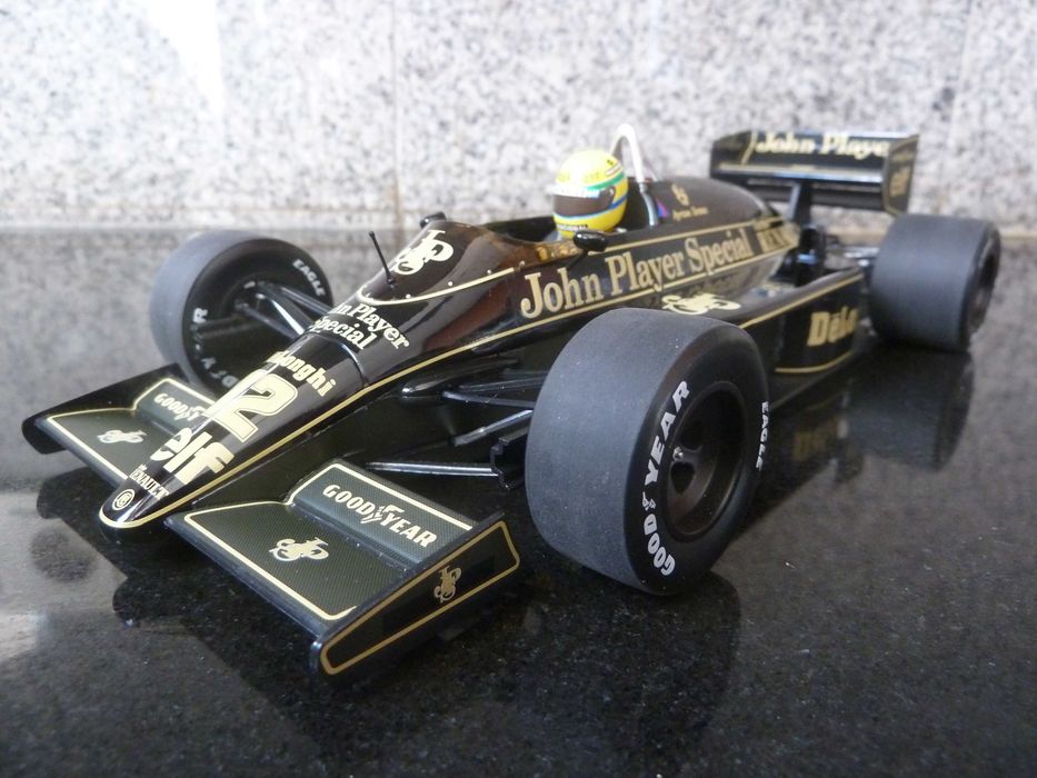 1:18 Minichamps, Lotus 98T, Senna, John Player Special, 1986, AutoArt