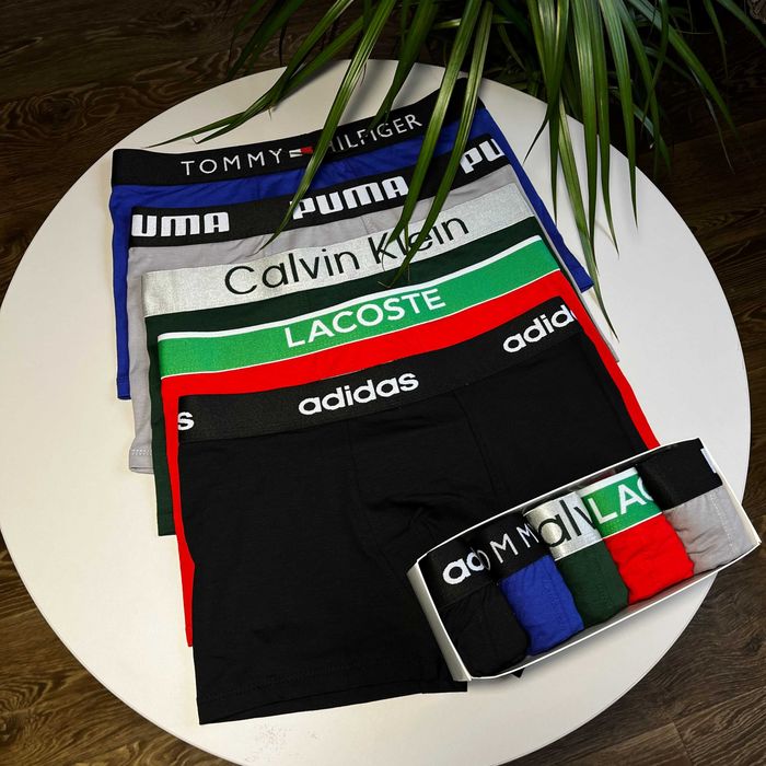 5 шт - 500 грн Труси чоловічі Calvin/ Трусы мужские боксеры Кельвин