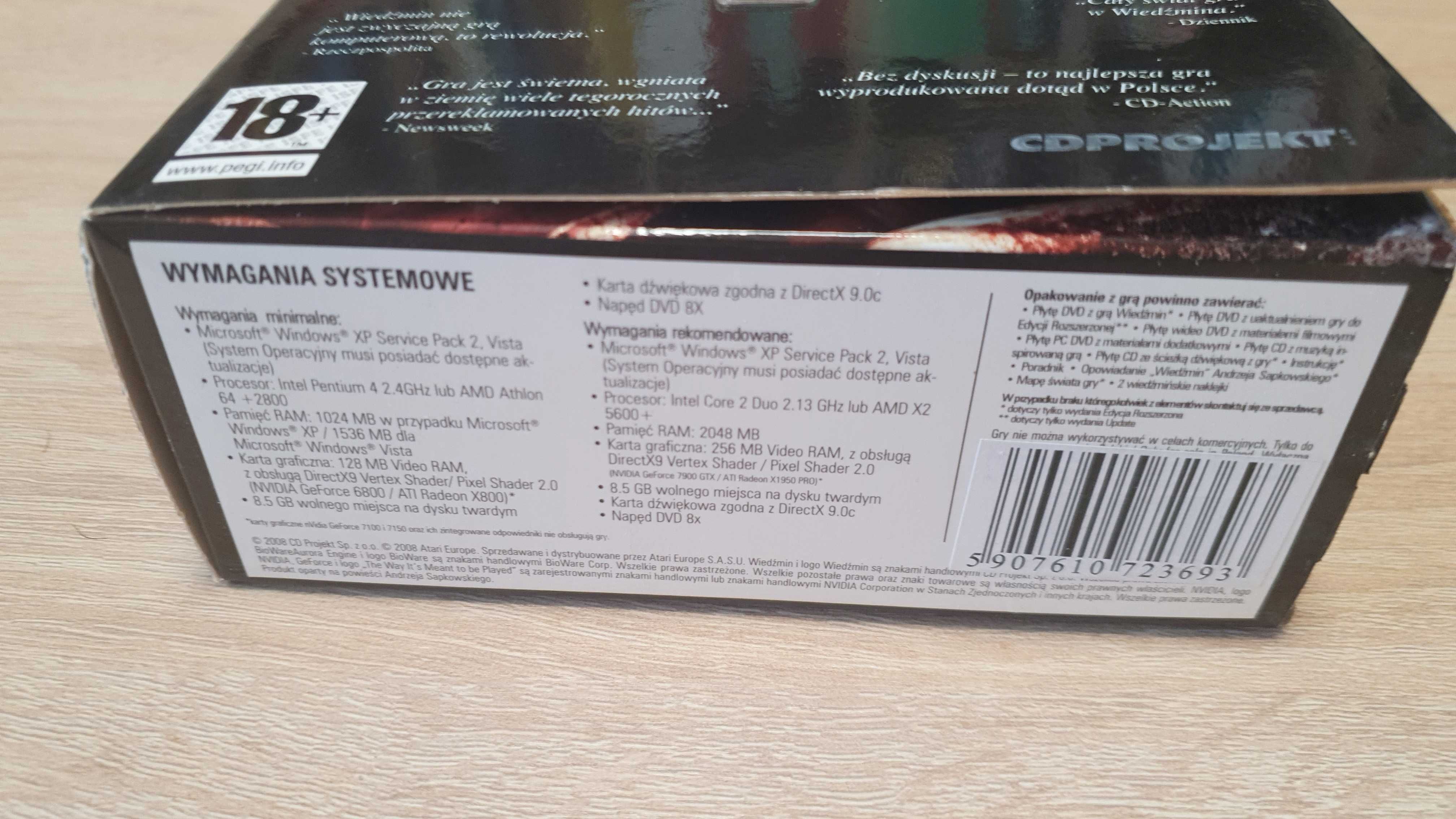 Wiedźmin Edycja Rozszerzona Kolekcjonerska