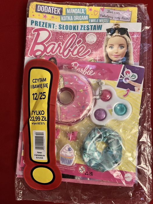 Gazetka magazyn Barbie 10/2025 prezent: słodki zestaw