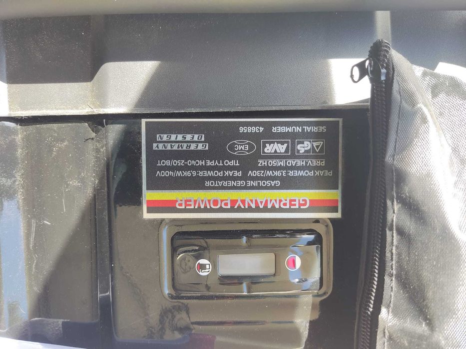 Nowy generator 3-fazowy 6,9KW AVR