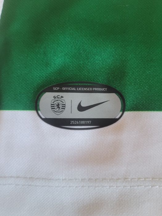 Camisola Sporting Principal Oficial 25/26