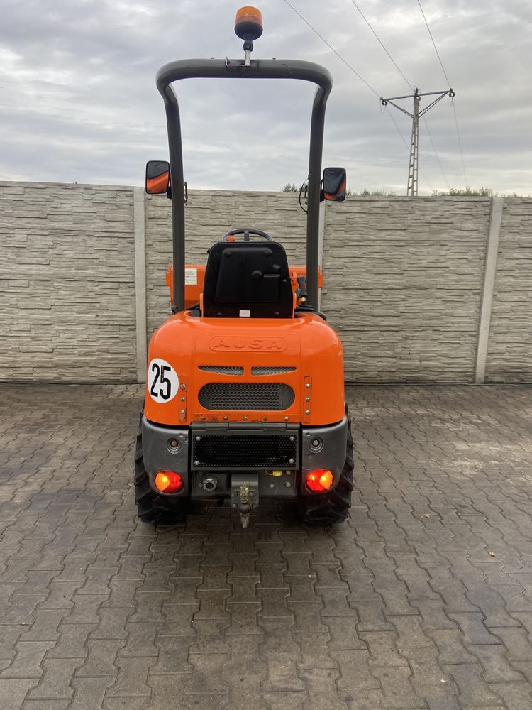 Wozidlo budowlane Ausa D120 AHA Kubota 4x4 wysoki wysyp