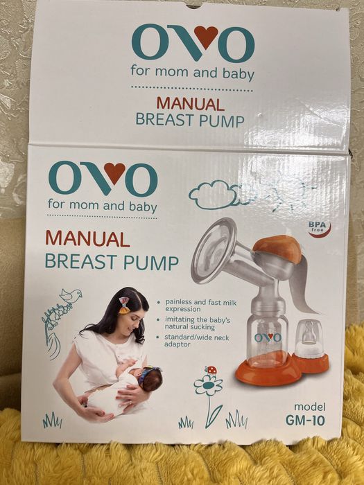 Молоковідсмоктувач OVO GM-10 механічний