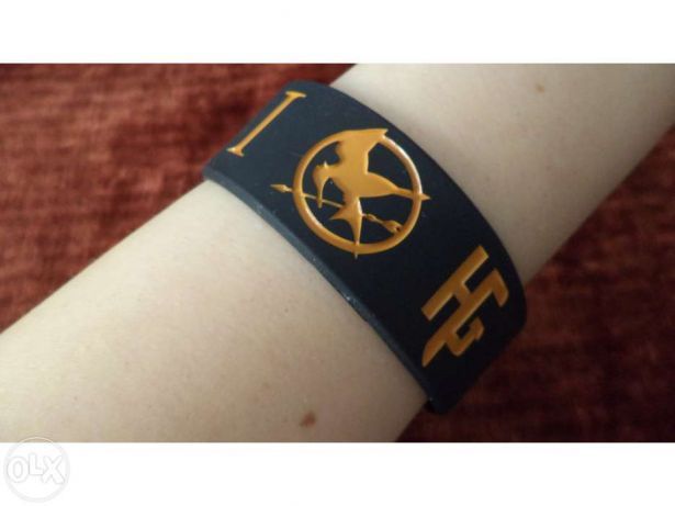 Hunger Games Jogos da Fome bracelete mockingjay original NOVO SELADO