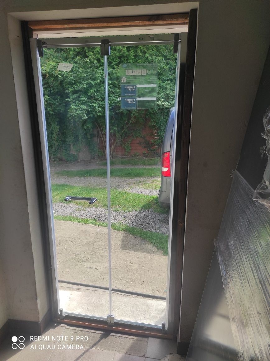 Drzwi prysznicowe składane 90tki.