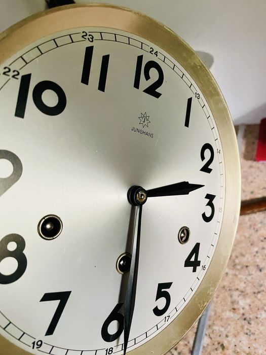 Promocja !Zegar Junghans Art deco / kwadransowy / sprawny po renowacji