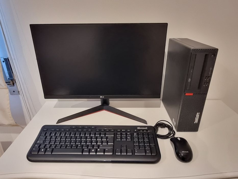 Computador LENOVO i5 com monitor LG gaming