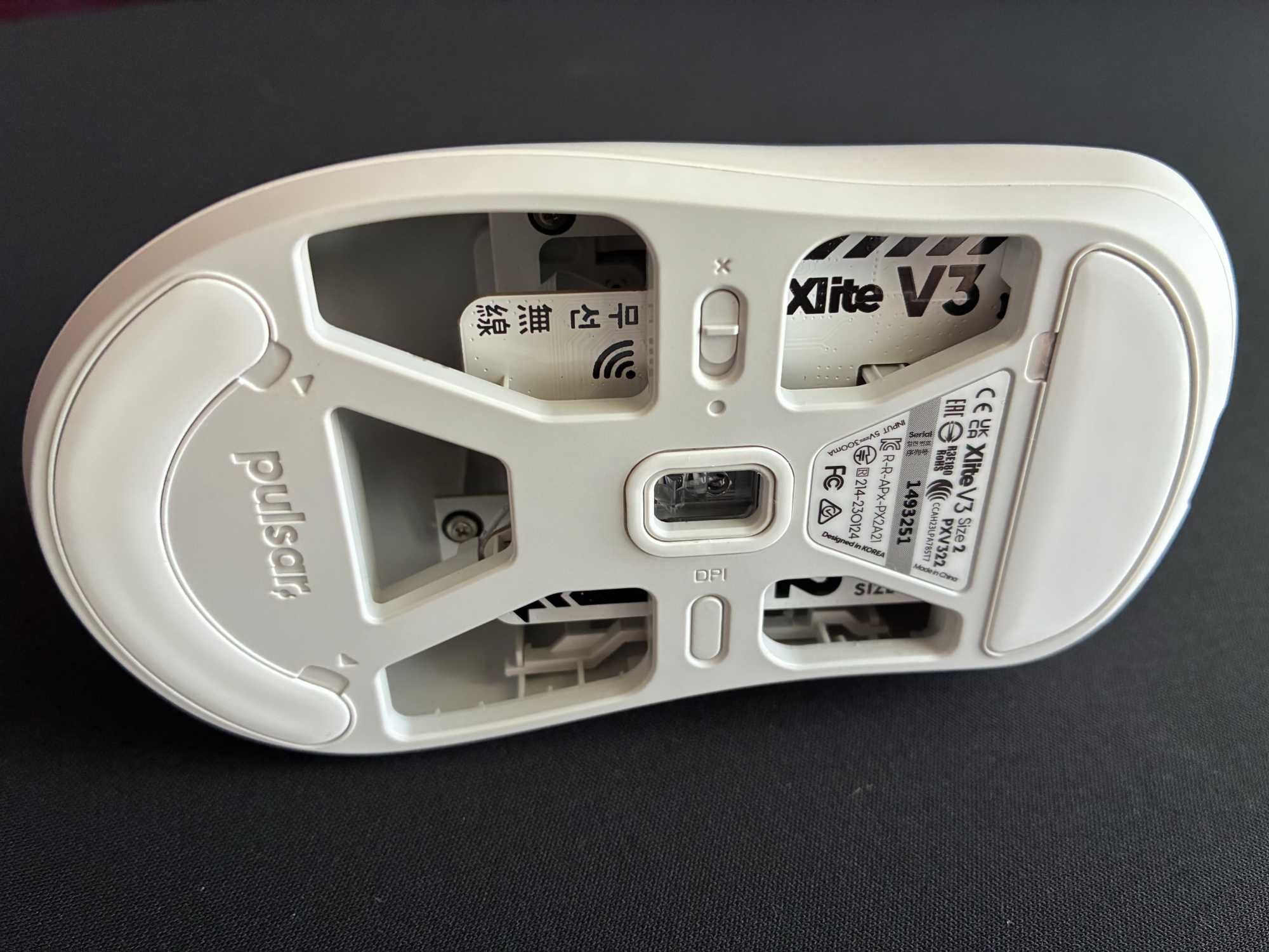 Rato Pulsar Xlite V3 Size 2 Branco NOVO c/FATURA