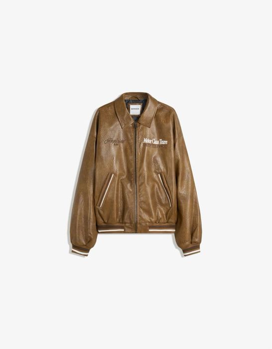 Кожаная куртка/ Батник Bershka /Бершка