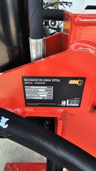 Rachador de Lenha Elétrico 10T