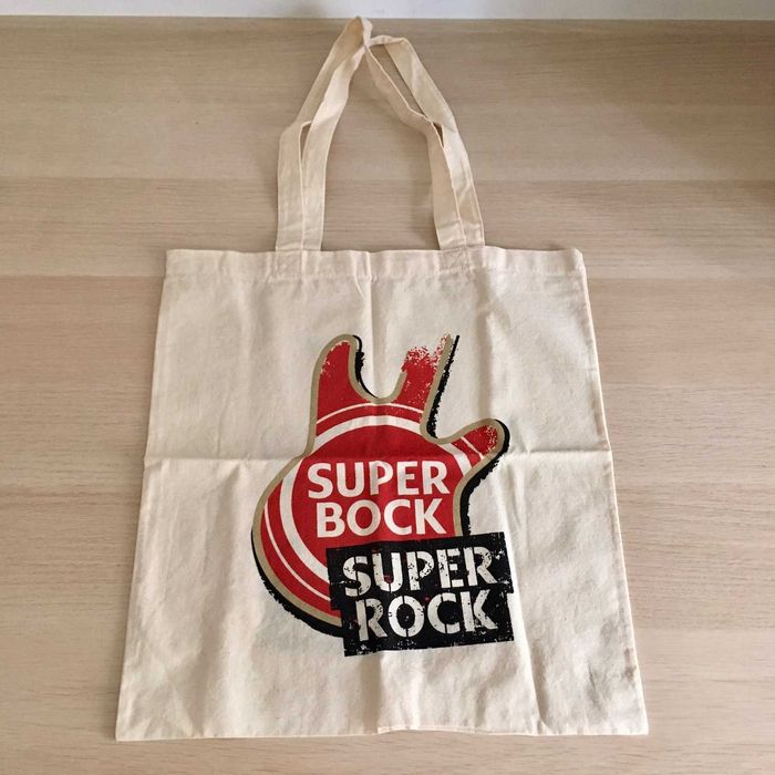 Super Bock Super Rock - lote de artigos publicitários