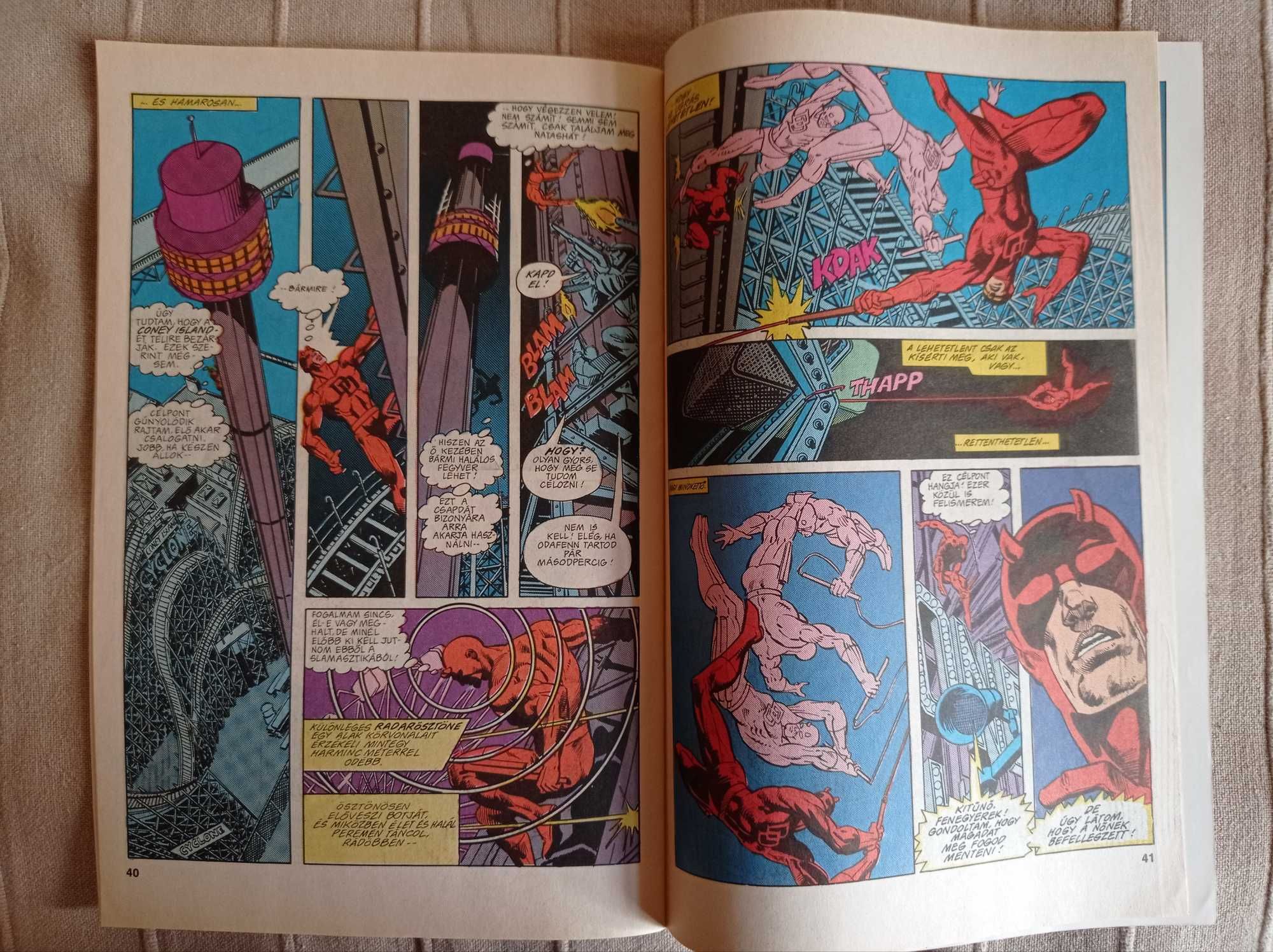 Marvel Extra nr 11 Pokember nr 9 1994 Spider-man Daredevil