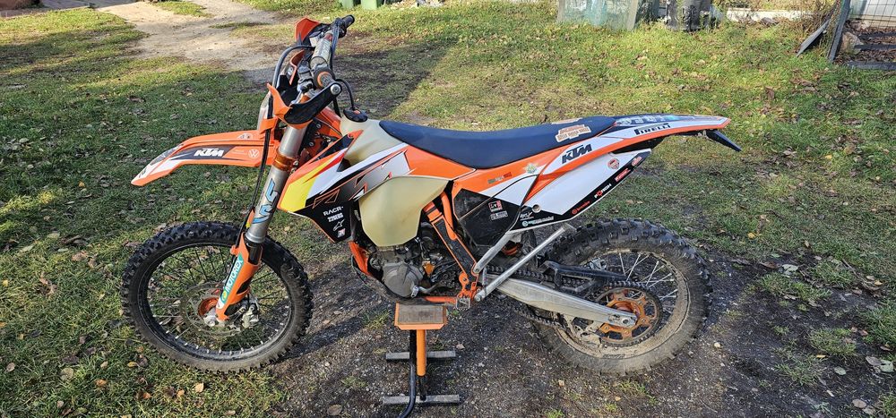KTM 450 EXC. 2015r. Akrapovic. Cross, Enduro.