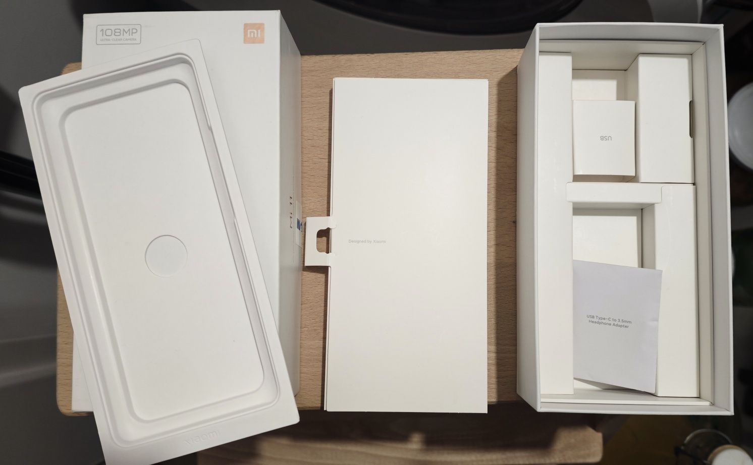 Pudełko po Xiaomi Mi 11