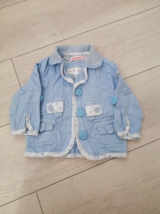 Пиджак джынсовый