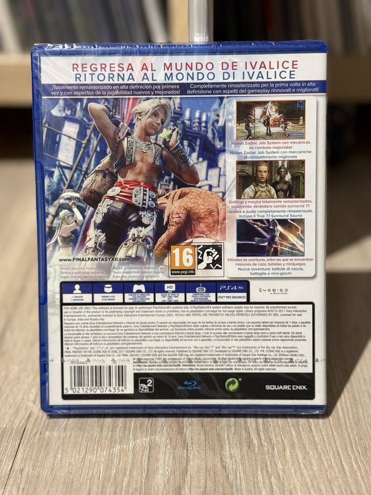 PS4/PS5 - Final Fantasy XII The Zodiag Age # NOWA # FOLIA #