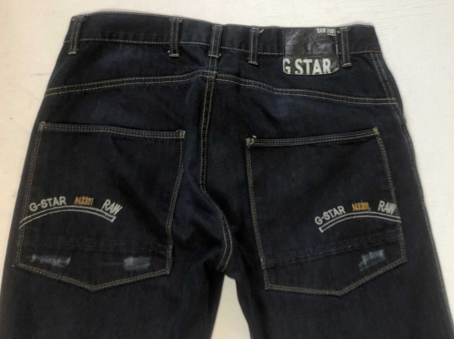 G-STAR RAW W34 L34 PAS 88 jeansy męskie proste