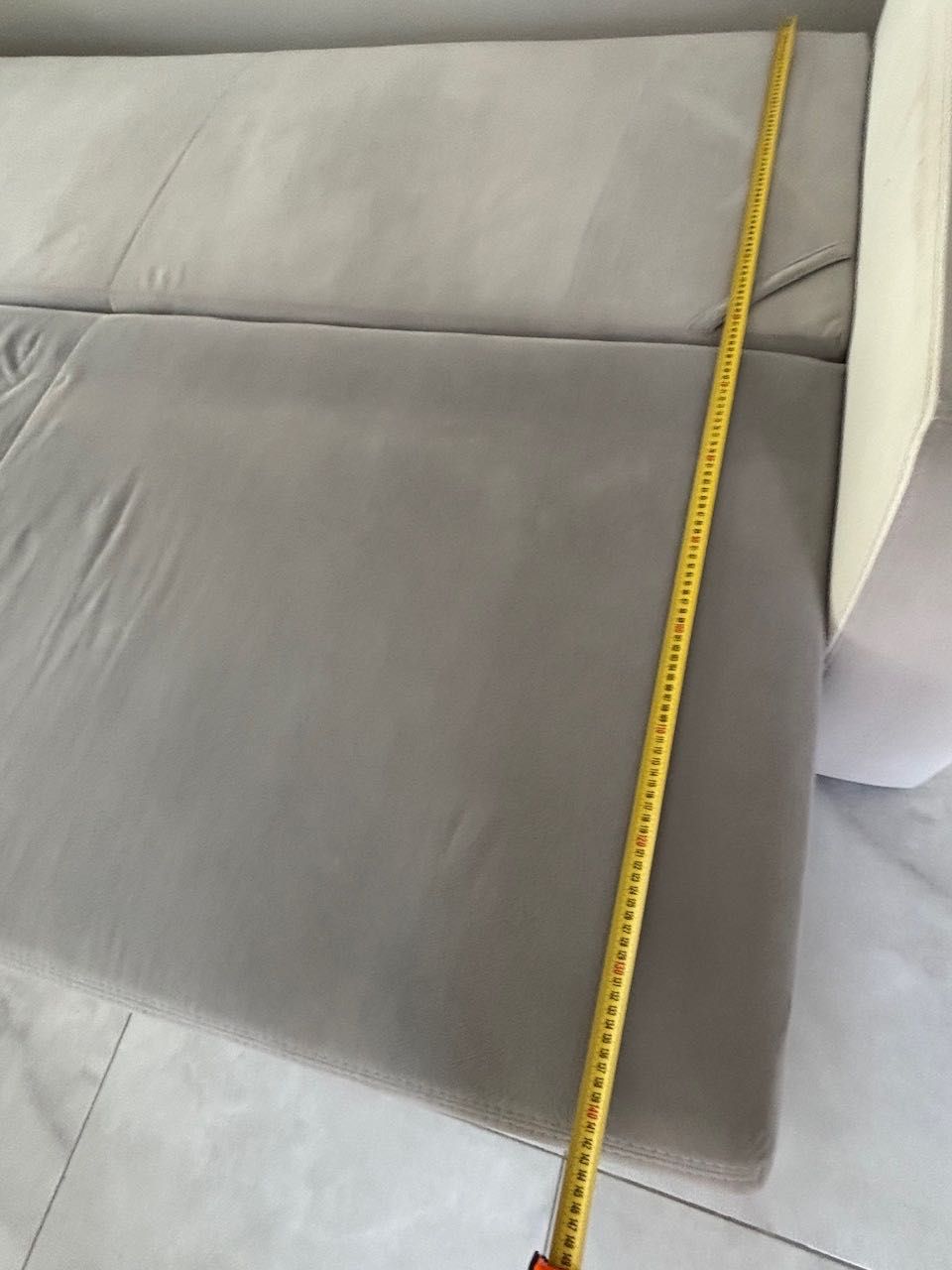 Sofa kanapa z funkcją spania szara z Agata Meble