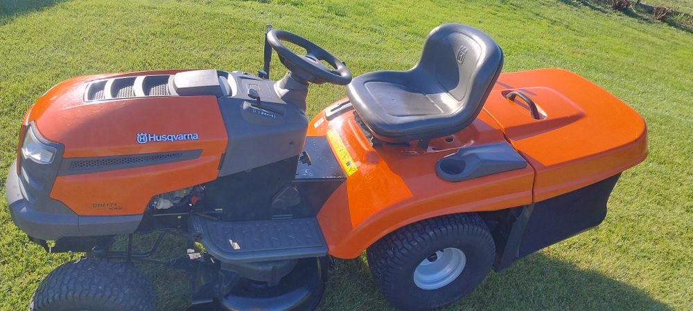 Traktorek kosiarka Husqvarna 17,5km pompa