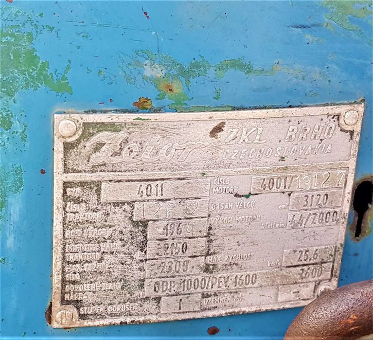 Ursus Zetor C4011 nr fab. 12.632, C360 obciążniki osi, lampy, błotniki