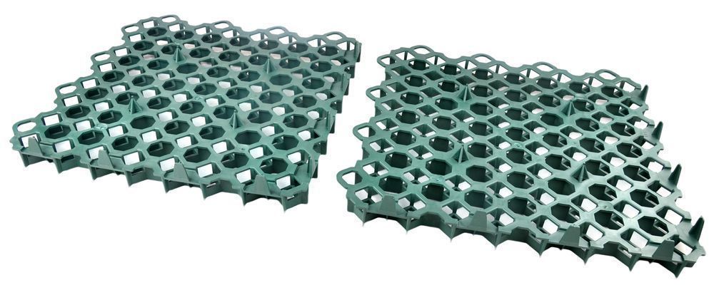 Kratka Parkingowa Drogowa Trawnikowa Płyta Ażurowa 50x50x4cm zielona