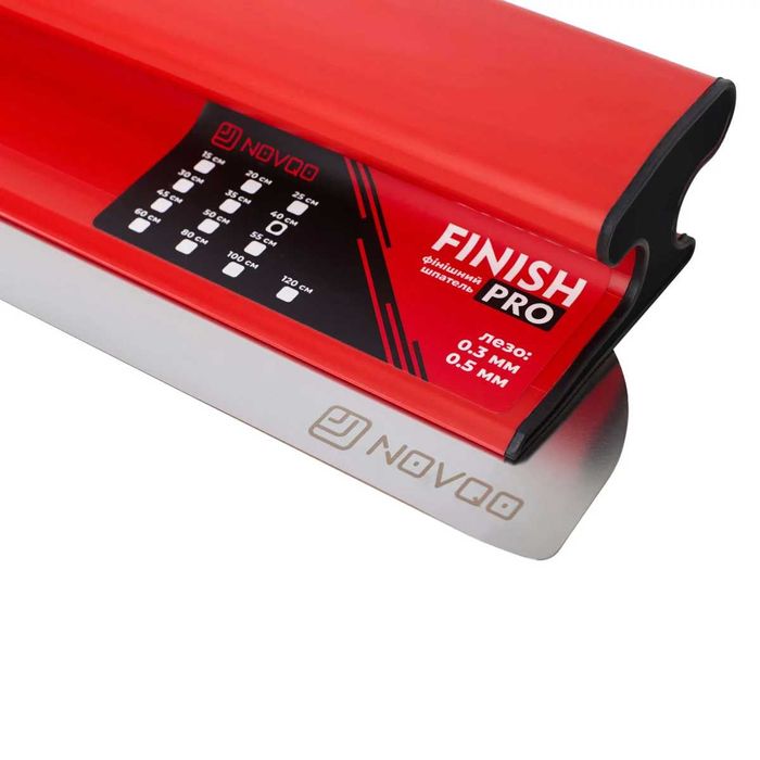 Набори шпателів для механічного нанесення NOVQO FINISH PRO, поштучно