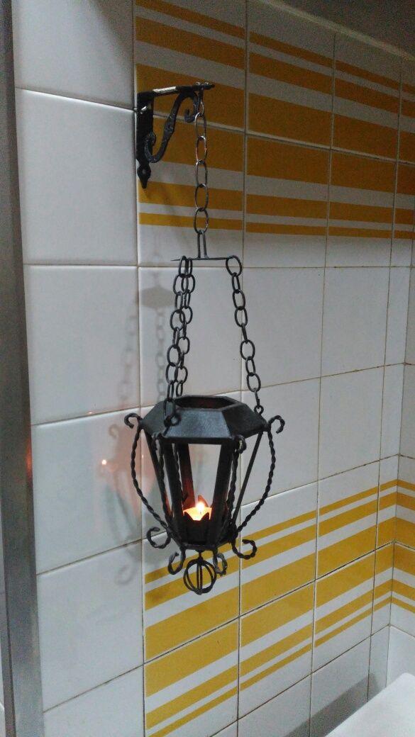 Candeeiro/suporte para vela  antigo