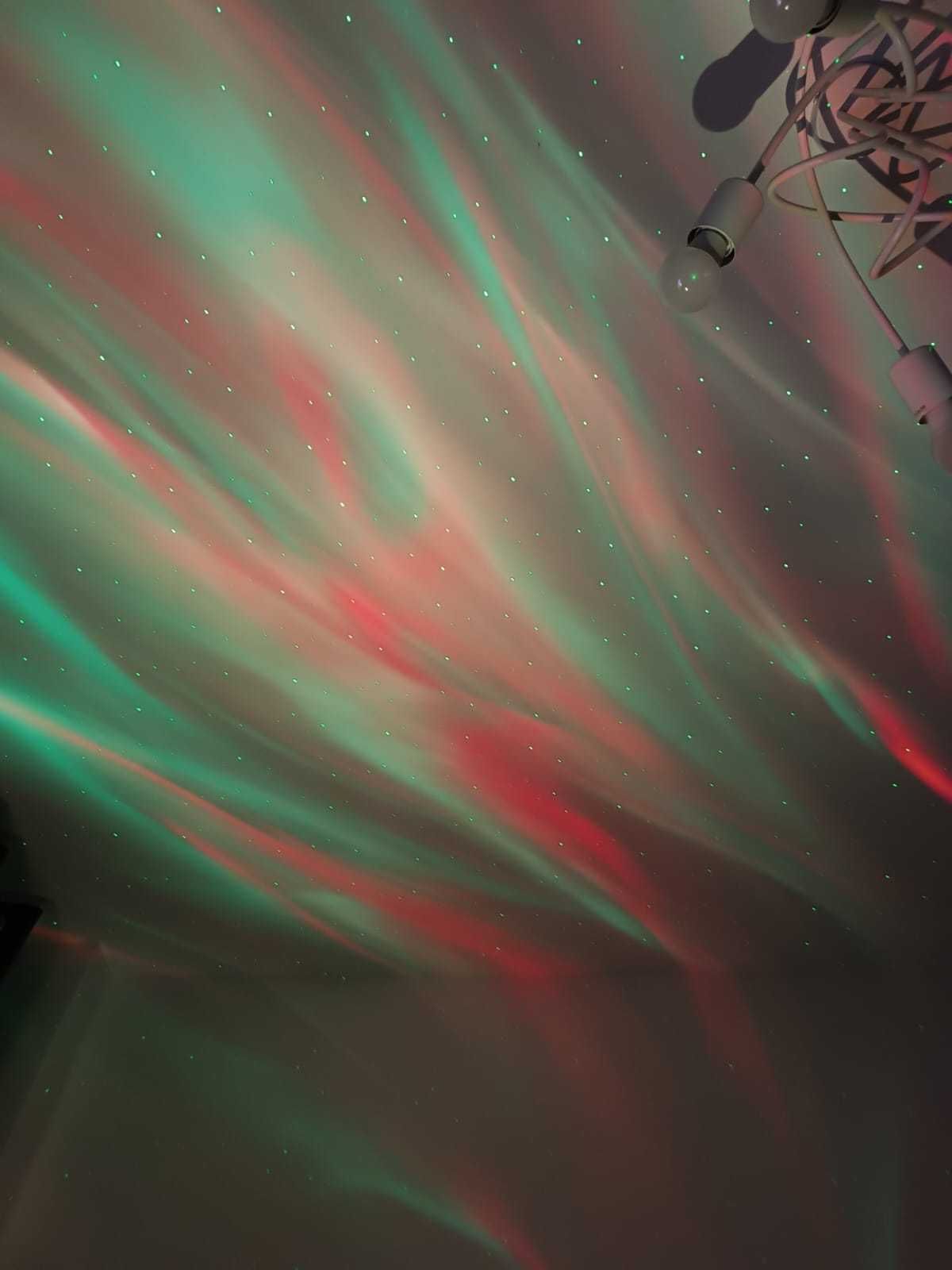 NOWA Lampka Nocna Projektor Gwiazd sufitowy Efekt Aurora LED Mocny