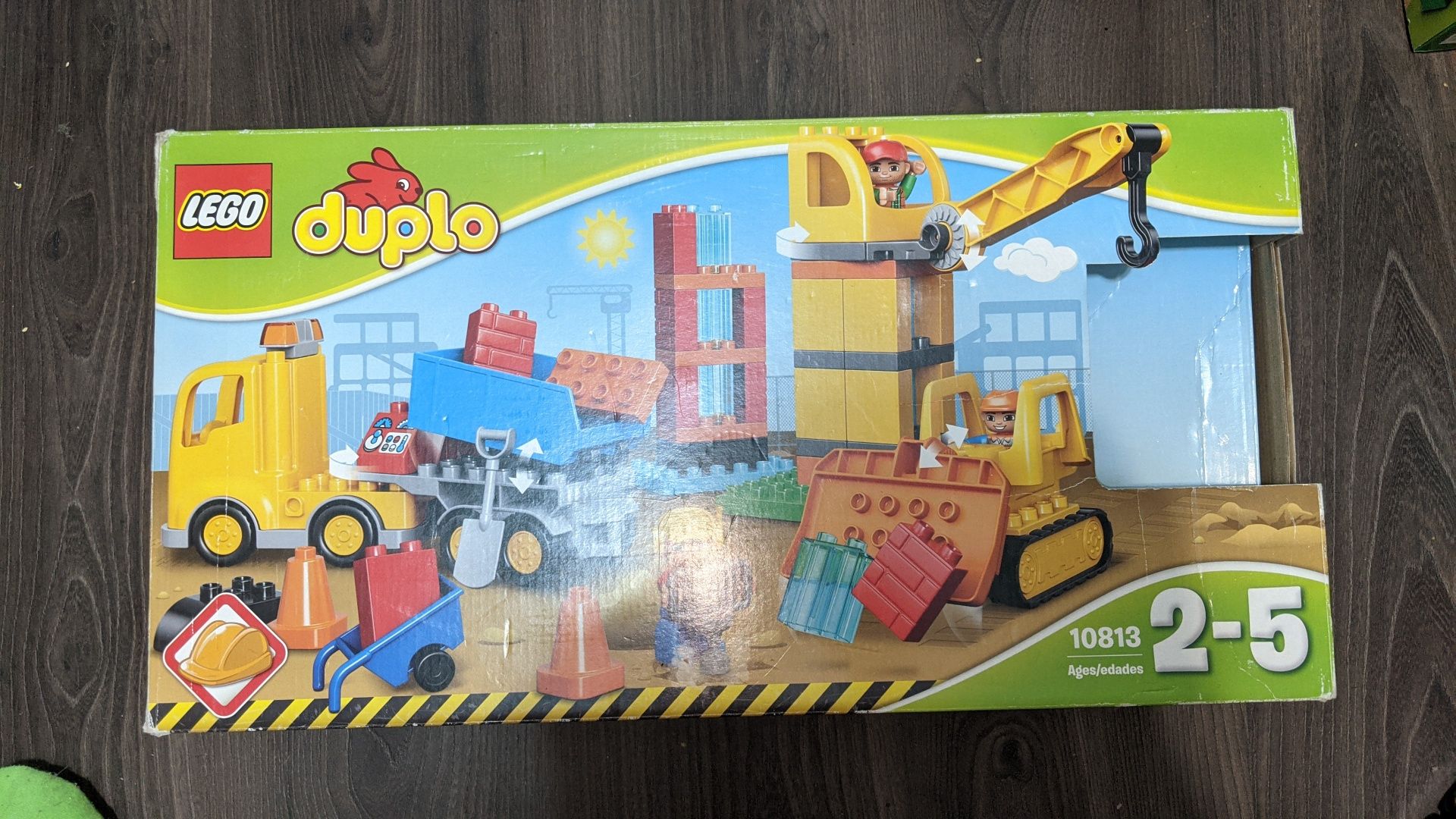 Lego Duplo будівельний майданчик конструктор