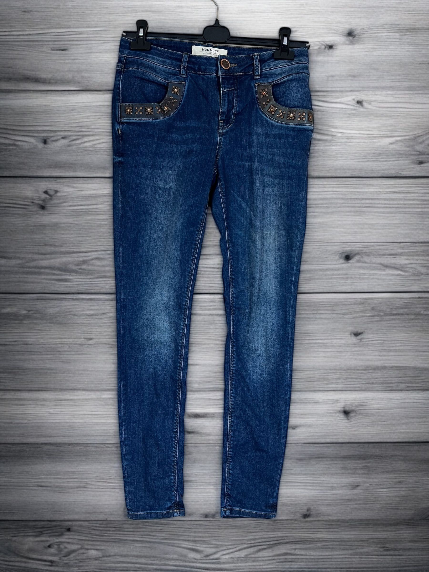 Mos Mosh Marley Naomi Flower roz. W28 damskie dżinsy slim fit