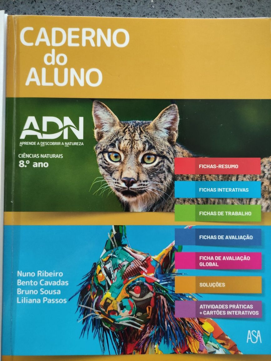 Livro de fichas ciências naturais 8 ano