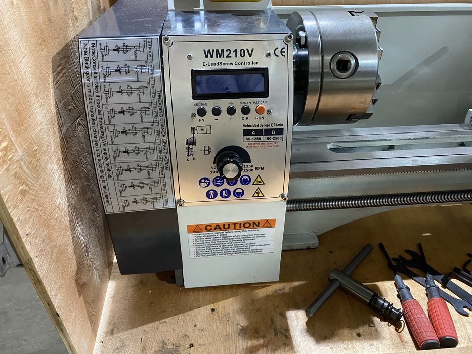 Токарний Верстат ARDOTECH WM210VE*400 1,1 КВт, електрогітара, ТВ