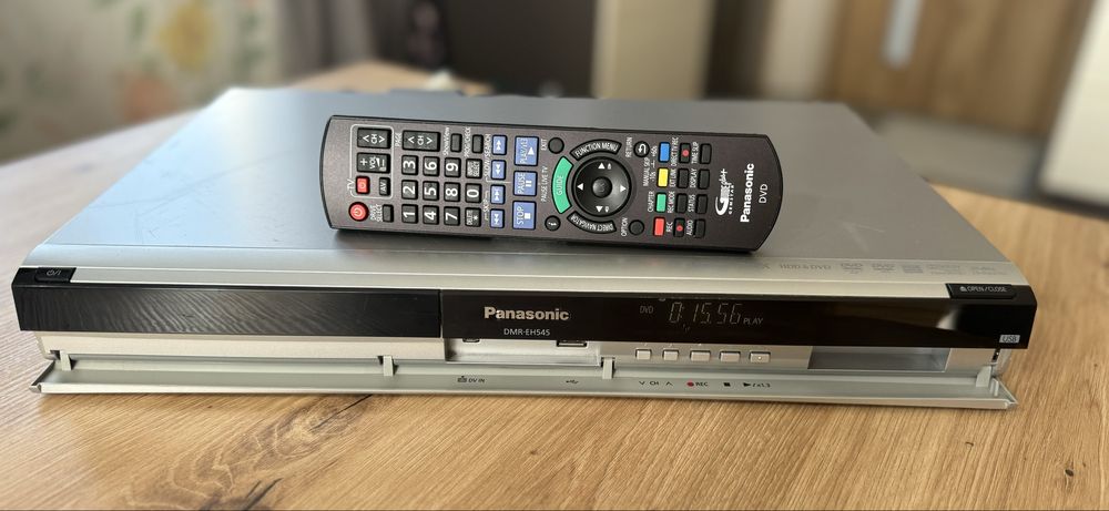 Panasonic DMR-EH545 #Nagrywarka DVD HDD #160 GB #USB #HDMI #DV #Pilot