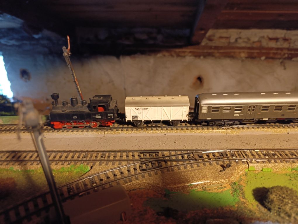 Diorama,makieta kolejowa Marklin 225x120 cm